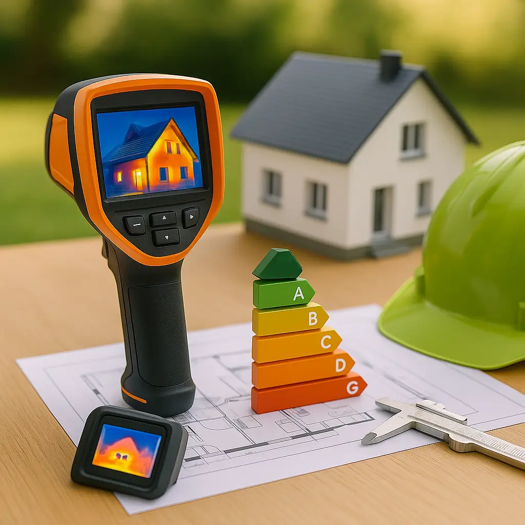 Symbolbild für fundiertes technisches Wissen und langjährige Erfahrung in der Energieberatung